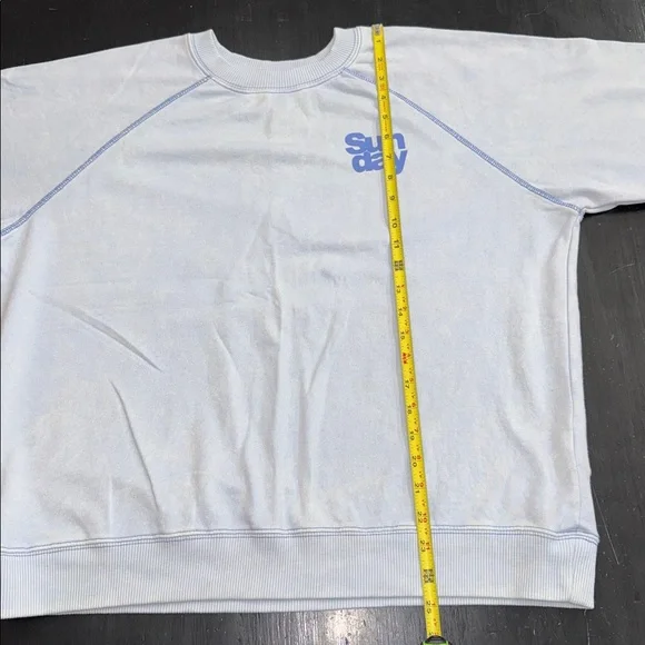 billabong sweatshirt size xl blue with sun day print. excellent condition. - Picture 7 of 7